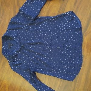Banana Republic XS P drapey shirt